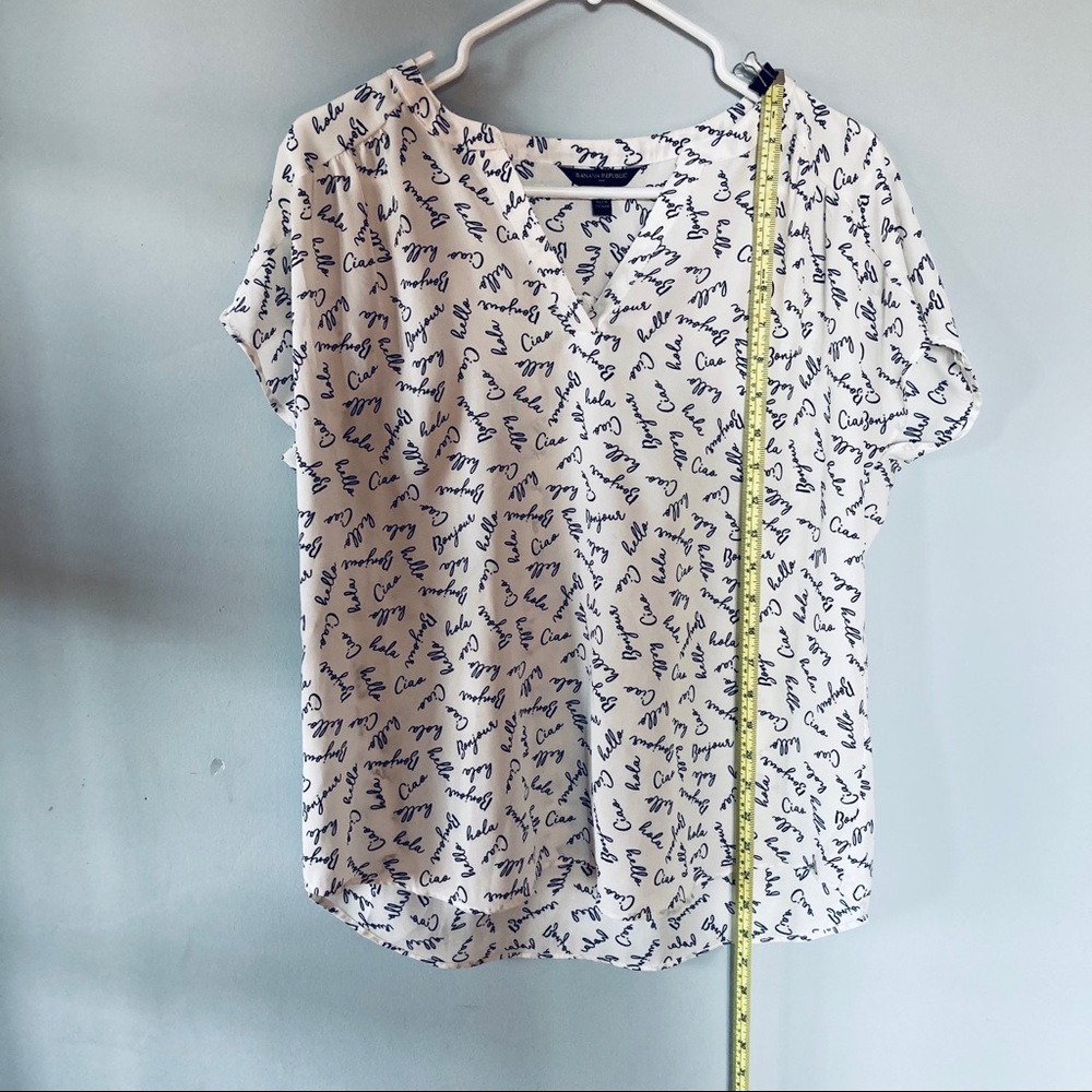 Banana Republic Ciao Hola Blouse